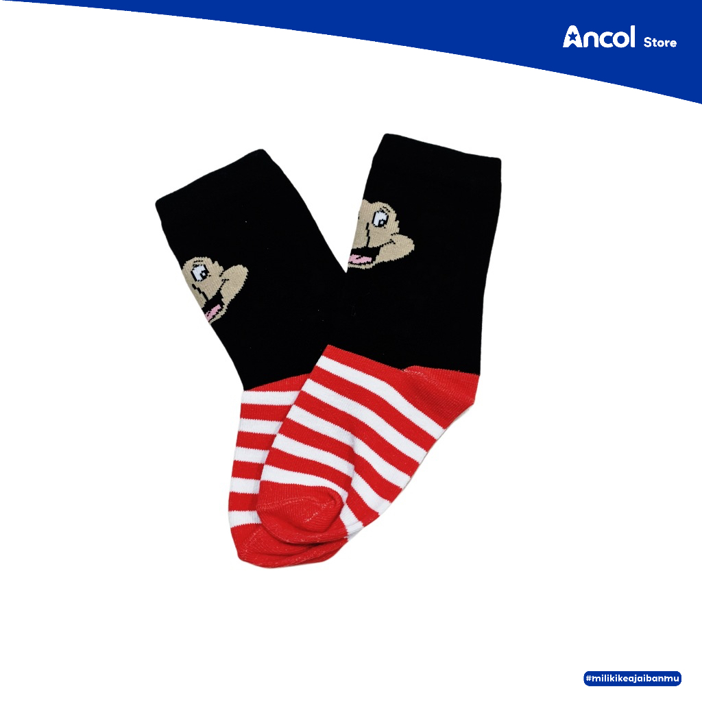 Ancol Kaos Kaki Anak dan Dewasa Motif Dufan Karakter | Official Merchandise