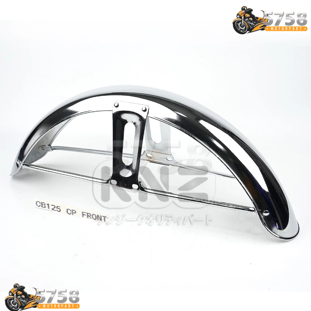 Spakbor Depan Honda CB 125 Chrome Sepakbor Slebor Selebor Knz (5758)