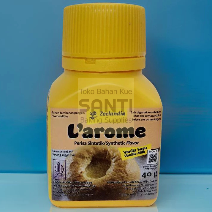 

Larome | Vanila Pasta Perisa Vanilla Vanili Vanillie | 40 Gram