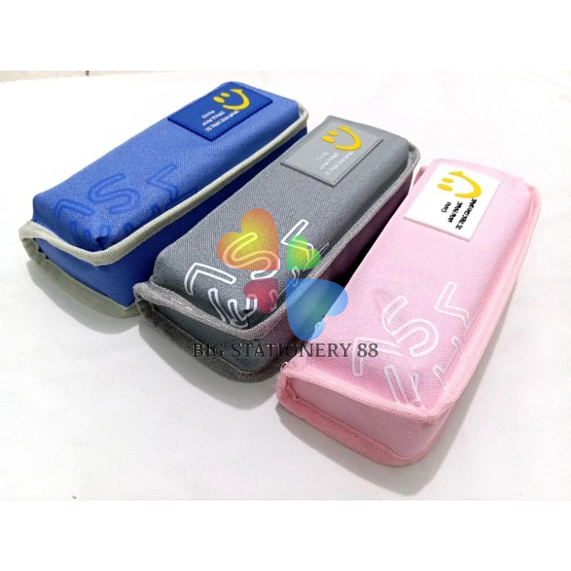 

KOTAK PENSIL/TEMPAT PENSIL SLETING MOTING SMILE EMO KY-2202 BOX