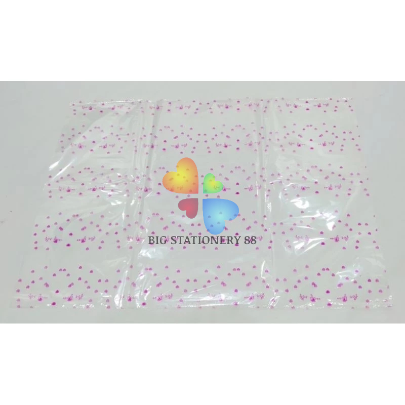 

2043/PLASTIK PARSEL SARUNG UK 50X70/PLASTIK PARCEL 50X70/PLASTIK KADO