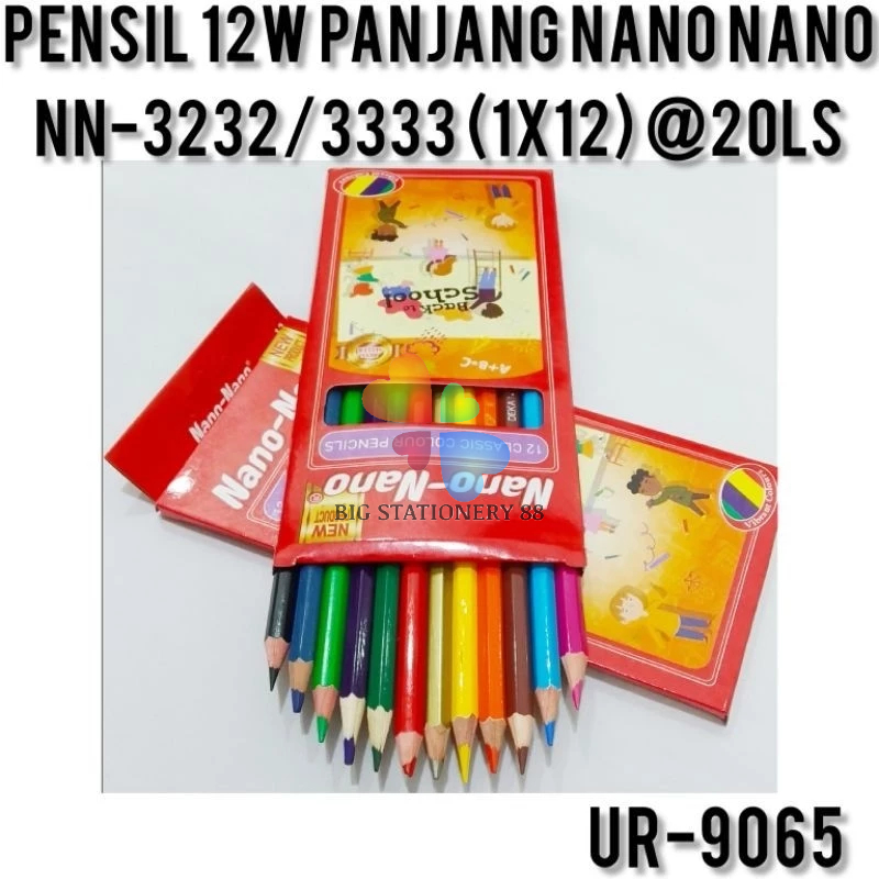 

9065/Pensil / Pensil Mewarnai 12 Warna Panjang/Kelir