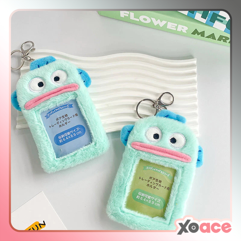 Plush Photocard Case Photo Card Holder Boneka Gantungan Kunci ID Card Keychain Hangyodon KCO4073