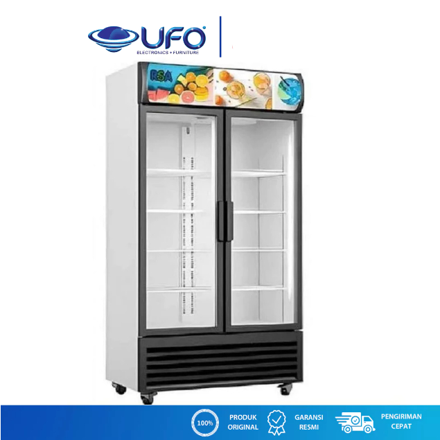 RSA Showcase Display Cooler 730 Liter TOPAZ750 DUA PINTU Garansi Resmi