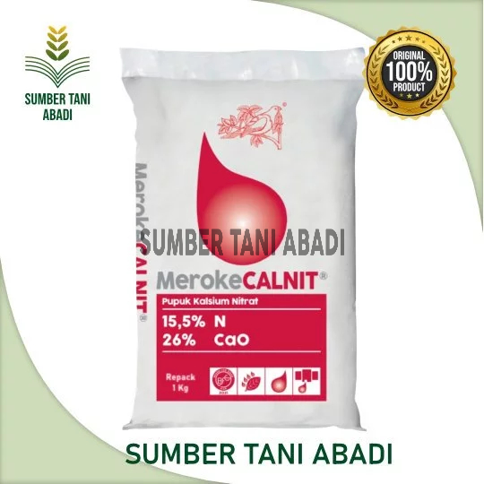 MEROKE CALNIT - REPACK 1KG - PUPUK CALNIT - PT MEROKE