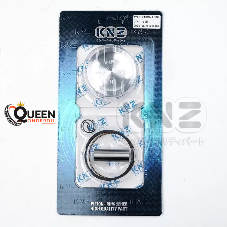 PISTON + RING SEHER KIT HONDA KARISMA (KPH) / SUPRA X 125 KARBU / KIRANA KNZ (QUEEN)