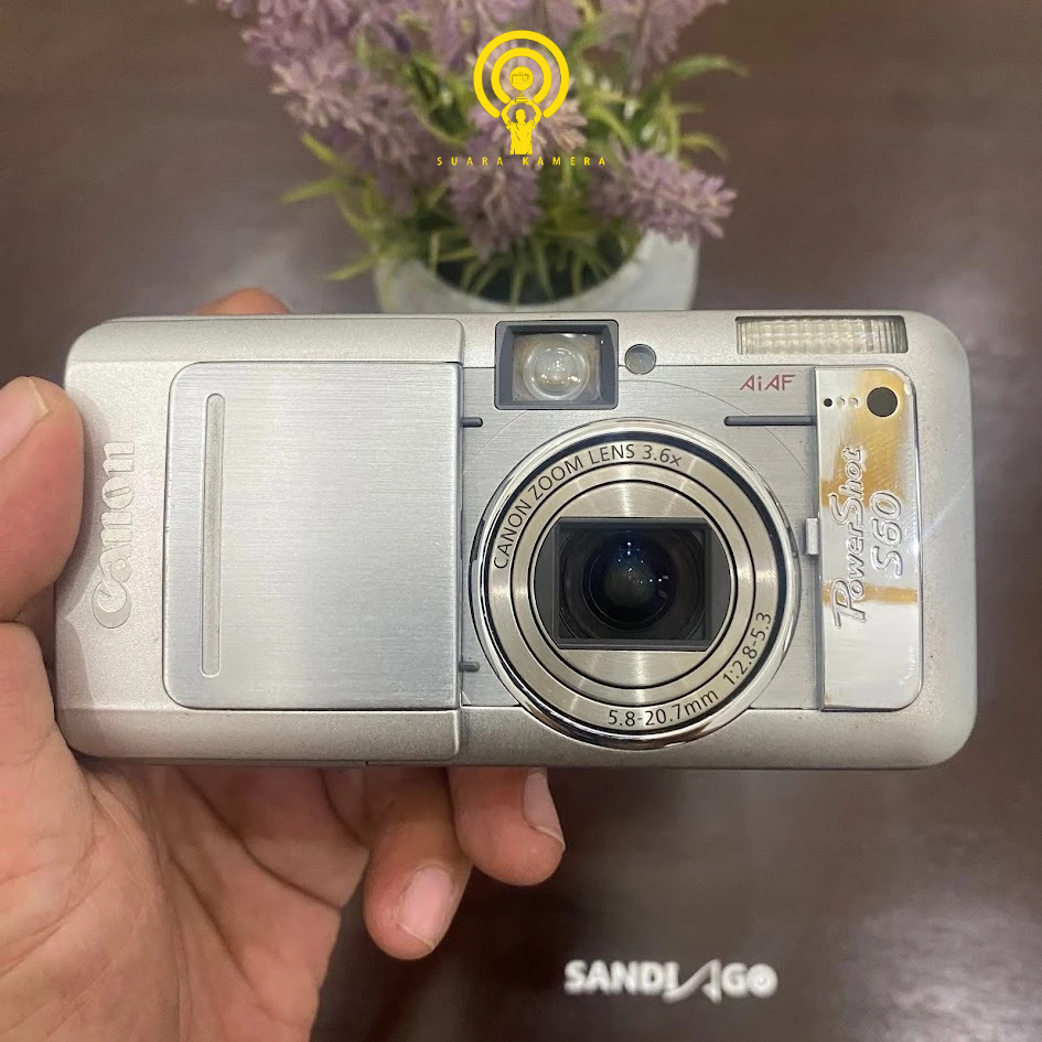 DIGICAM RARE CANON POWERSHOOT S60 VINTAGE