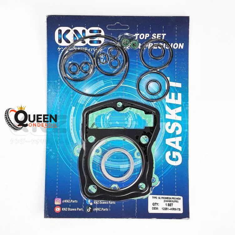 GASKET TOP SET HONDA GL PRO / MEGA PRO MEGAPRO NEW PRIMUS PACKING TOPSET PAKING KNZ (QUEEN)