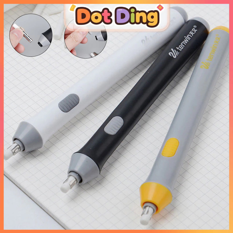 

[DOTDING] ‌Penghapus Elektrik Portabel - Daya Tahan & Cocok untuk Pensil Graphite/Derwent (Ujian Seni Rupa) H182