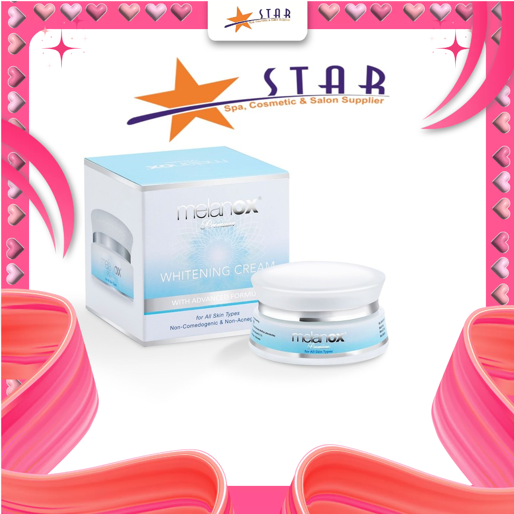 * STAR * Melanox Premium Whitening Cream 14Gr | Krim Malam | KrimWajah | Krim Glowing | Mencerahkan