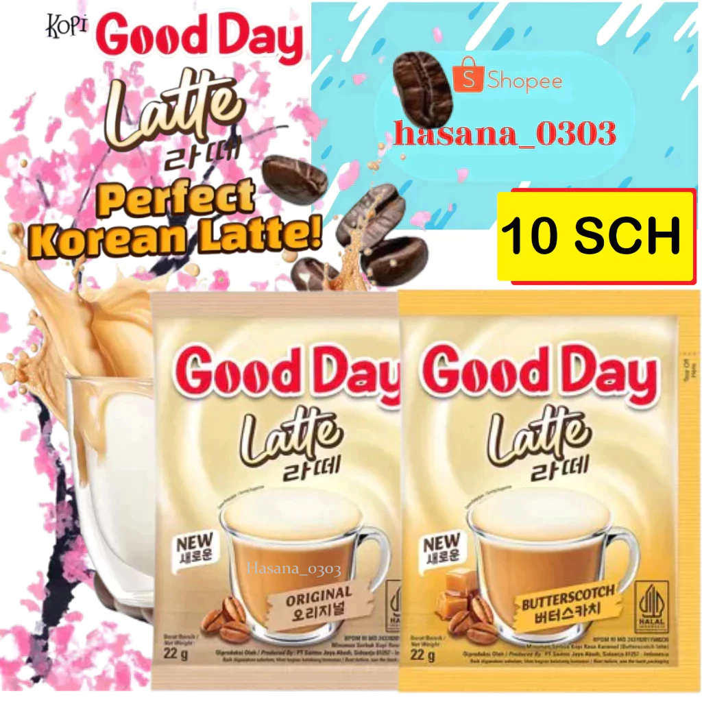 

Good Day Latte [ Original, Butterscotch ] NEW PRODUCT