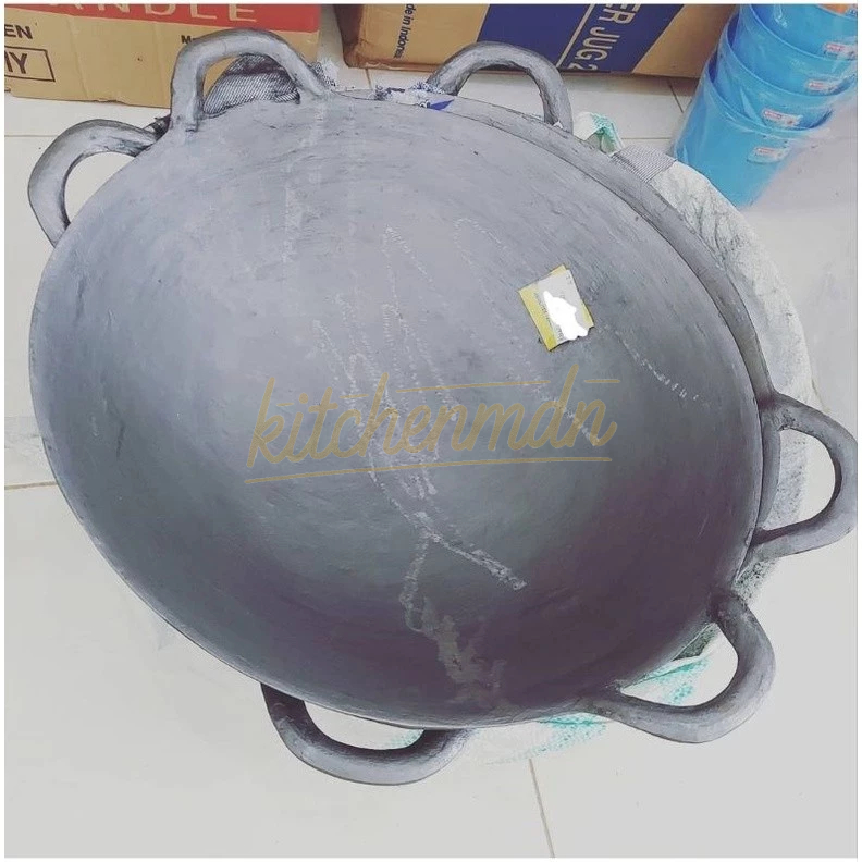 Kuali Besi Hitam Garpu Jumbo 52 cm 20 inch - KitchenMdn