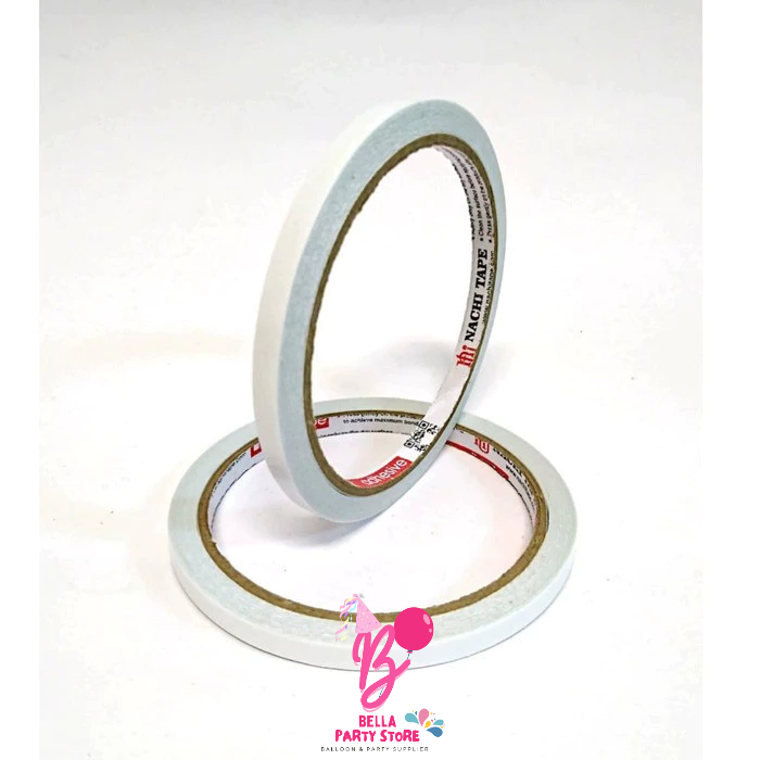

double side tape dobel tip dobel tape selotip bolak balik ukuran 6 mm kecil mini