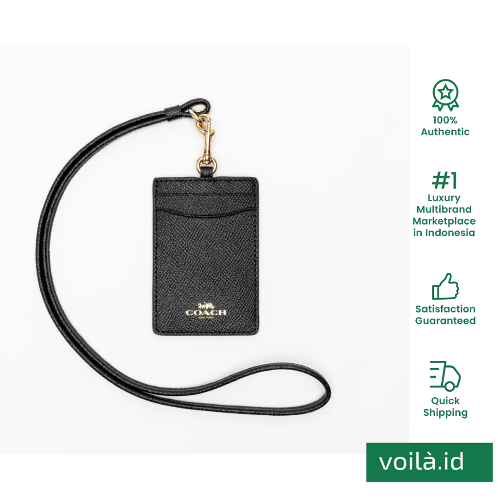 

Lanyard Crossgrained Black