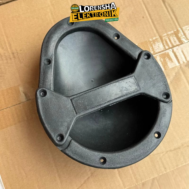 Handle Box Speaker Plastik Bulat