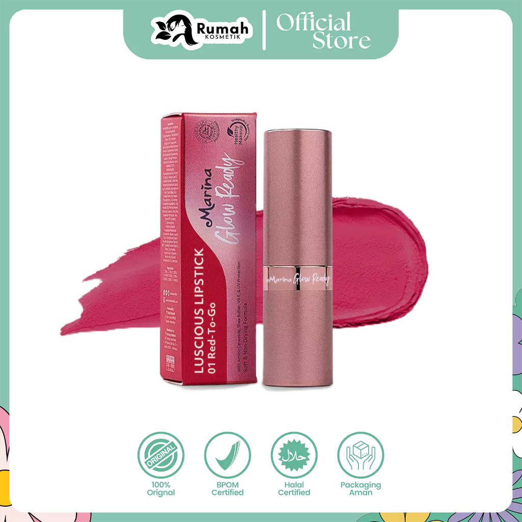 Marina Glow Ready Luscious Lipstick