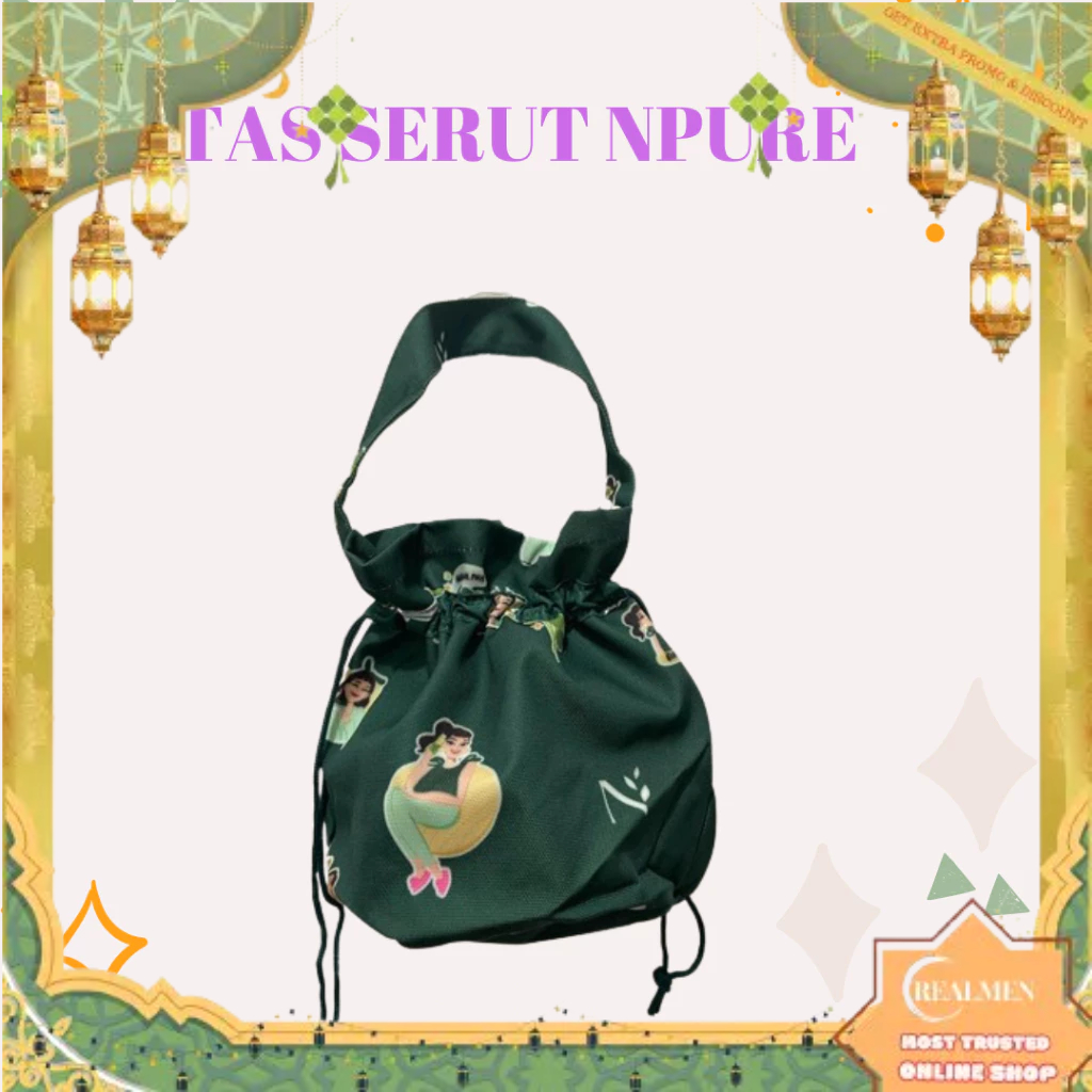 TAS SERUT NPURE LUCU - POUCH BENING OMG - TAS KECIL OMG / TAS LUCU / TAS MAKE UP