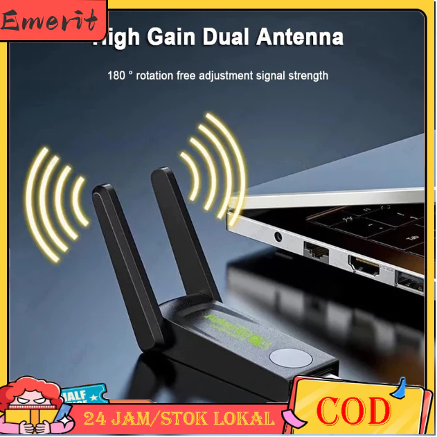 USB WIFI Adapter MT 7601 Untuk dongle wifi set top box Penangkap 1800 mbps TV box