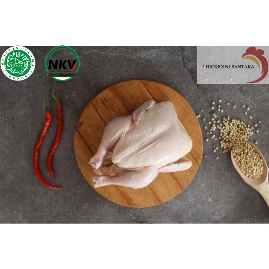 

TERMURAH Ayam karkas utuh 1 ekor 0,4kg - 0,6kg fresh dan frozen