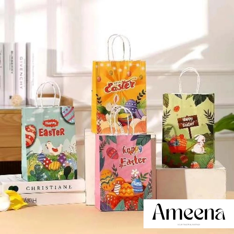 

[Satuan] Paperbag Paskah/ Tas Kado Gift Easter Hampers Kado 15x21x8 cm