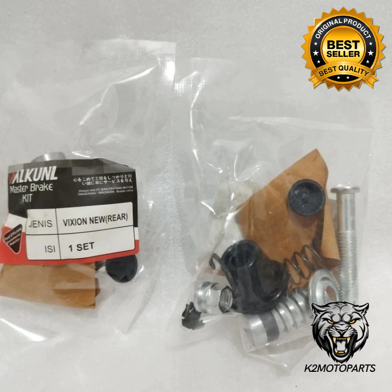 Seal Master Rem Kit Isi Pompa Rem BELAKANG VIXION NEW NVA NVL - XABRE - R15 V2 ORIGINAL MLKUNL