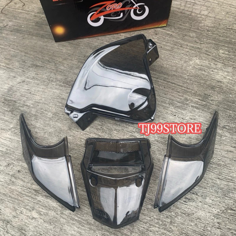 Paket Mika Lampu Stop Belakang / Spedometer Kilometer Beat Karbu Beat Lama Riben Smoke Zoro
