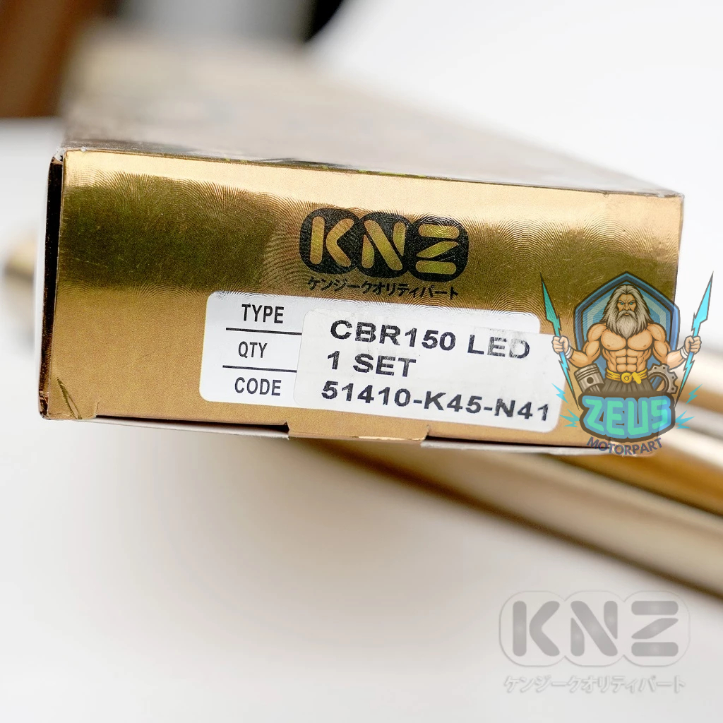 AS SHOCK DEPAN GOLD HONDA CBR 150 LED KLIP CLIP (K45-N41) FRONT PIPE SHOK SOK KNZ 61CM D: 31mm/26mm 
