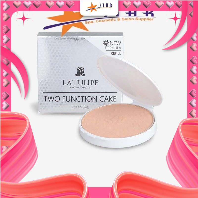 * STAR * La Tulipe Refil Two Fanction Cake / Bedak padat / Twc