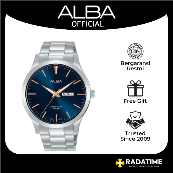Jam Tangan Pria Alba Original Garansi AJ6129 X1