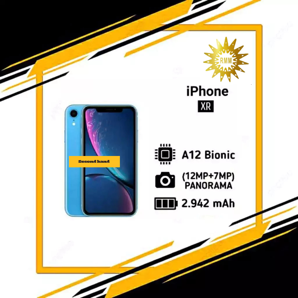 IPHONE XR 64GB/ 128GB/ 256GB Second fullset Original