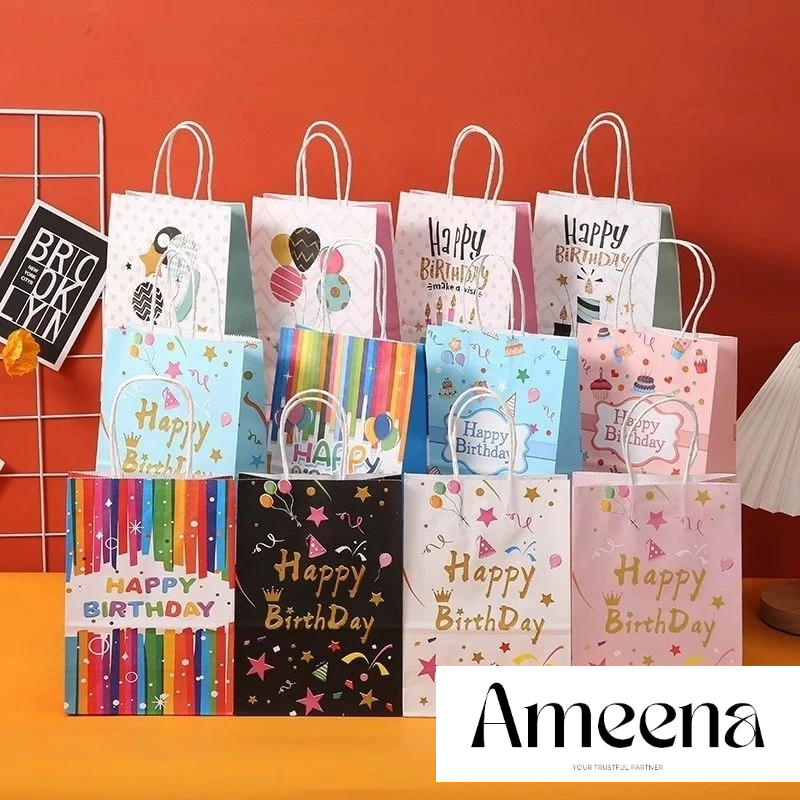 

[Satuan] Paperbag Happy Birthday Ulang Tahun/ Tas Kado Cute Ultah Anak