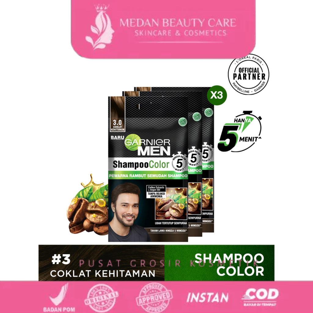 Garnier Men Shampoo Color