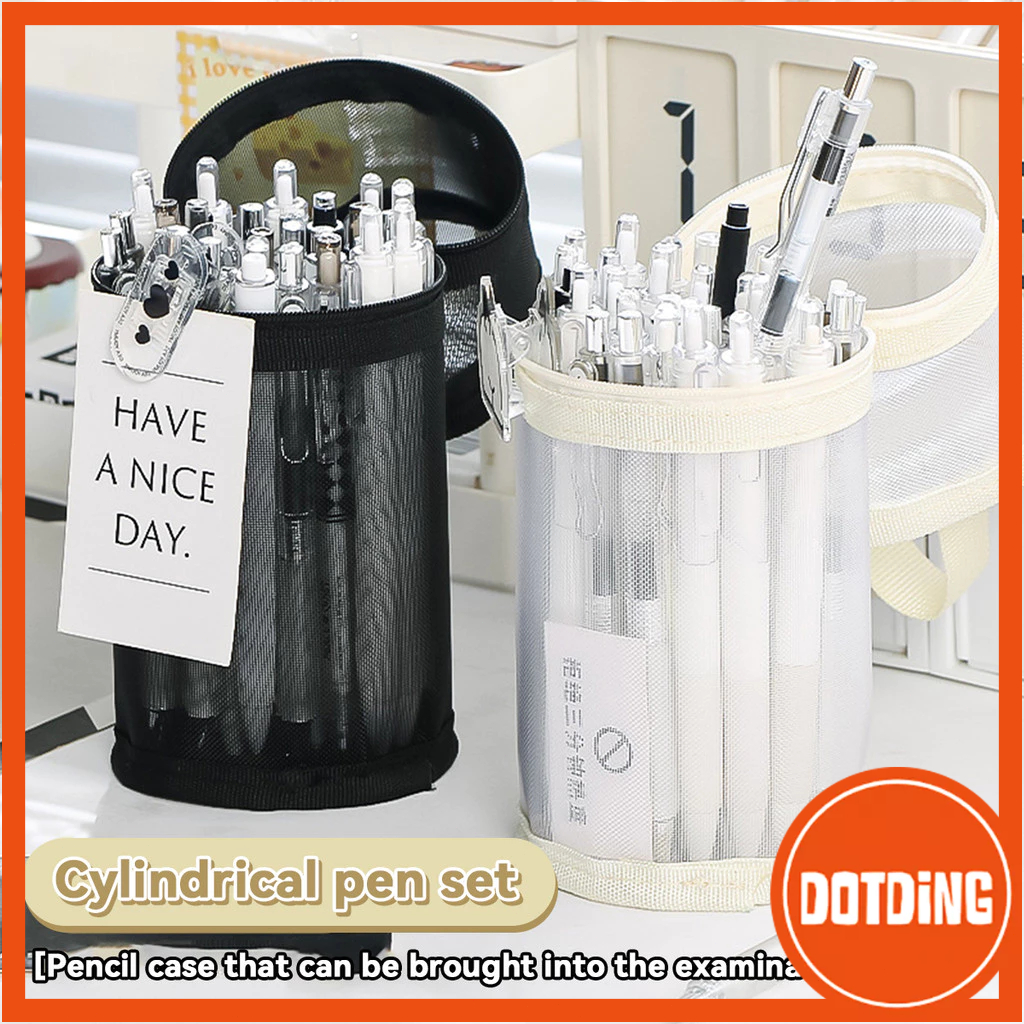 

[COD] Kotak Pensil Sederhana Tempat Pena Ins Kapasitas Besar Tas Penyimpanan Makeup Tas Alat Tulis Kantor Sekolah