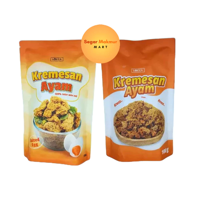 

(SMM) LOCCA Kremes Ayam Salted Egg - Original 100GR Kremesan Telur Asin