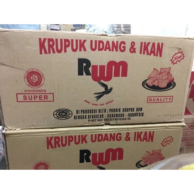

RUM Kerupuk Ikan & Udang Walet - G 250GR