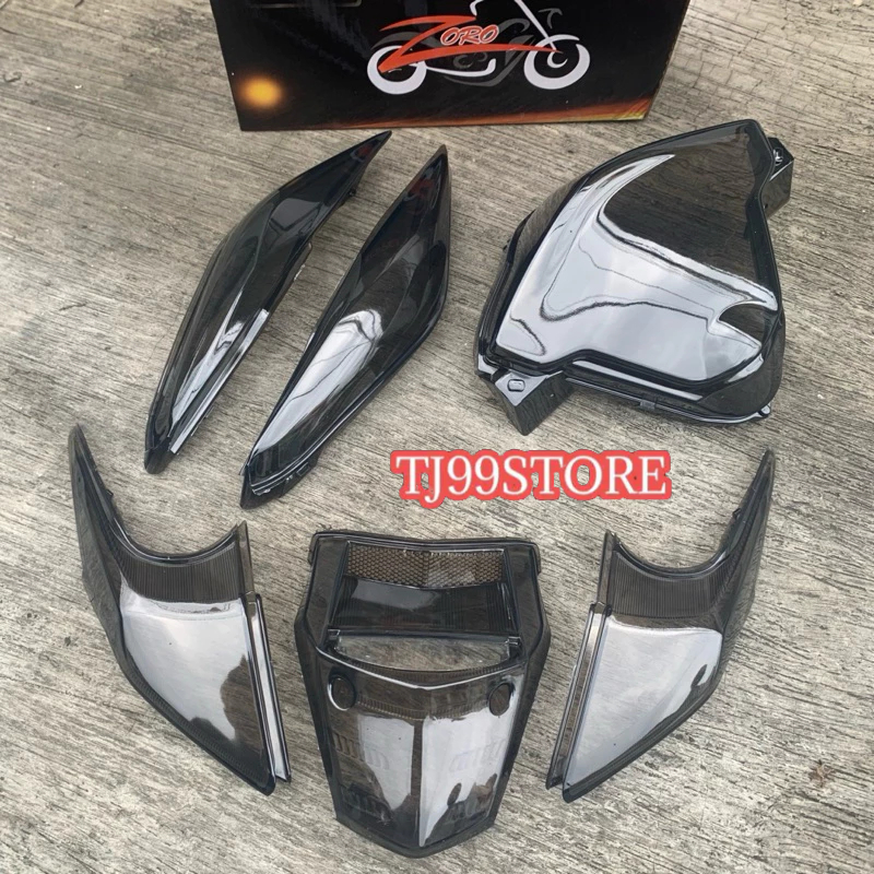 Paket Mika Lampu Stop Belakang/Sen Depan/Spedometer Kilometer Beat Karbu Beat Lama Riben Smoke Zoro