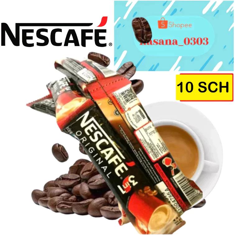 

Nescafe Original 3 In 1 [ 10 Sachet ]