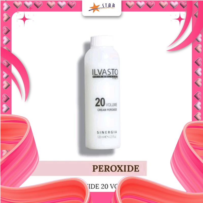* STAR *  ILVASTO mini peroxide 120ml  | oksidan semir rambut | campuran semir rambut