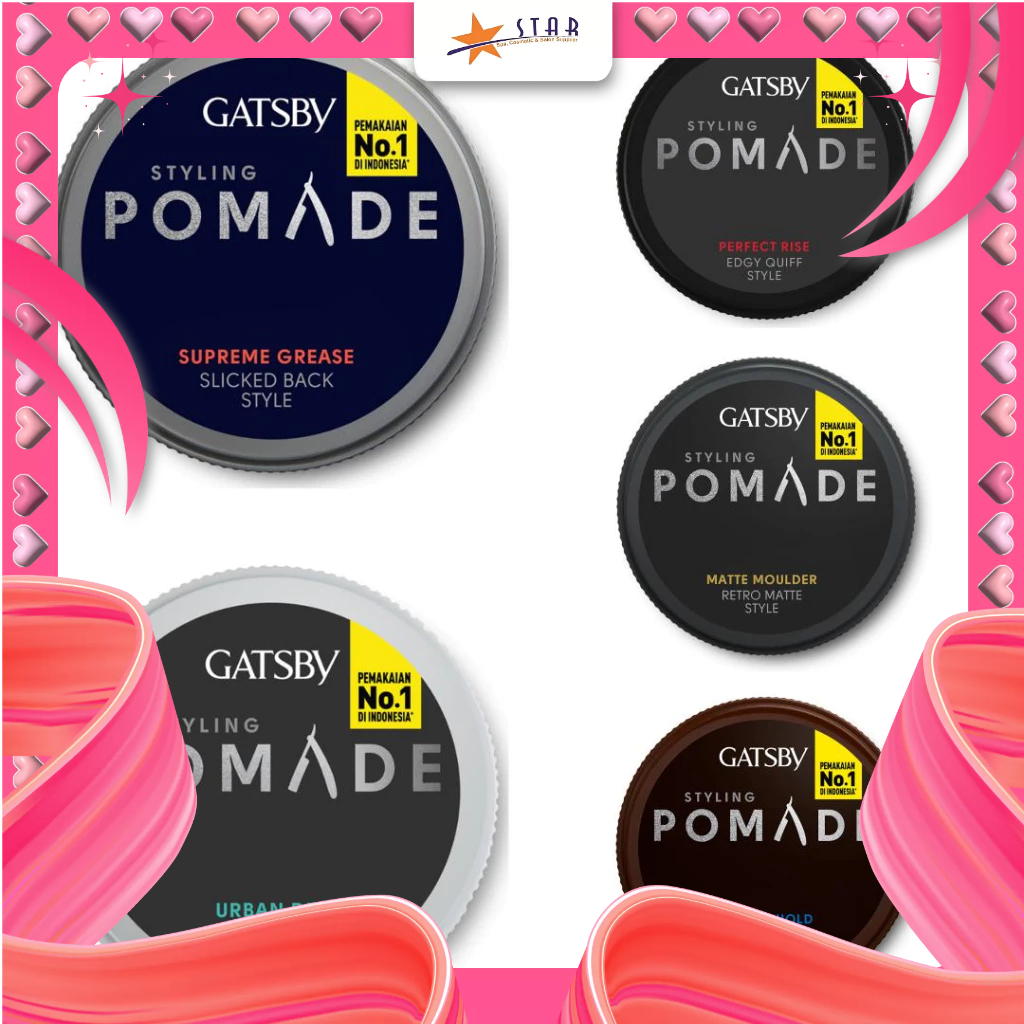 * STAR * Gatsby Styling Pomade | Pomade Cowok/UMM