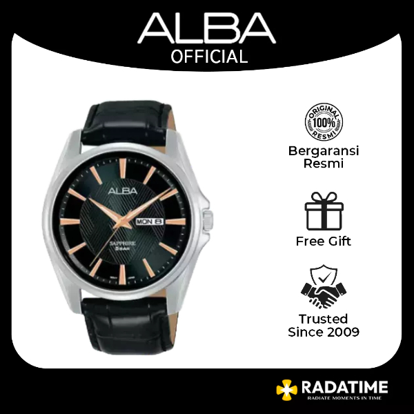 Jam Tangan Pria Alba Original Garansi AJ6105 X1