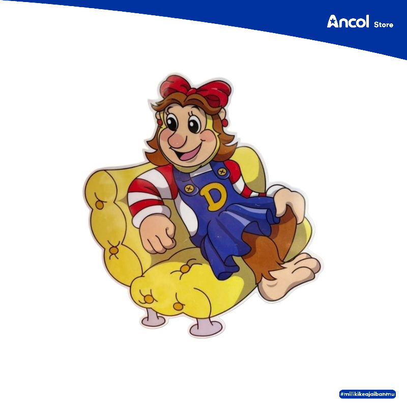 

[Buy1Get1] Ancol Stiker Karakter Dufi Sofa | Official Merchandise