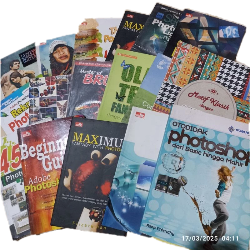 Buku komputer Corel draw photoshop desain grafis bahasa indonesia coreldraw design corel adobe