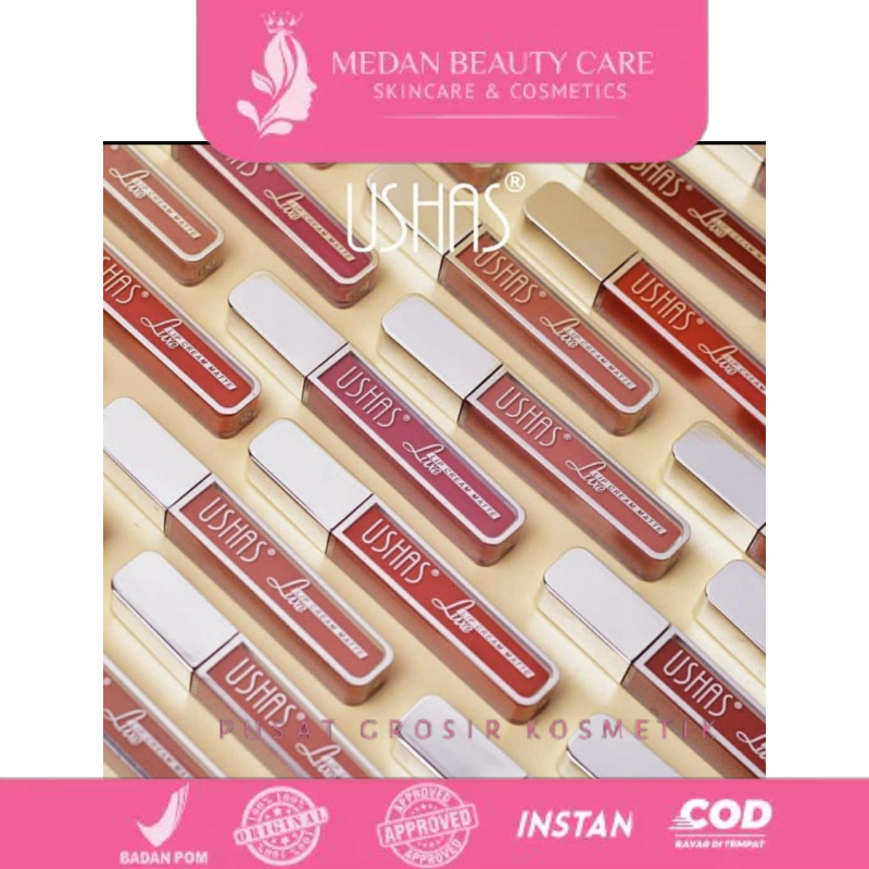USHAS LIP CREAM MATTE BPOM