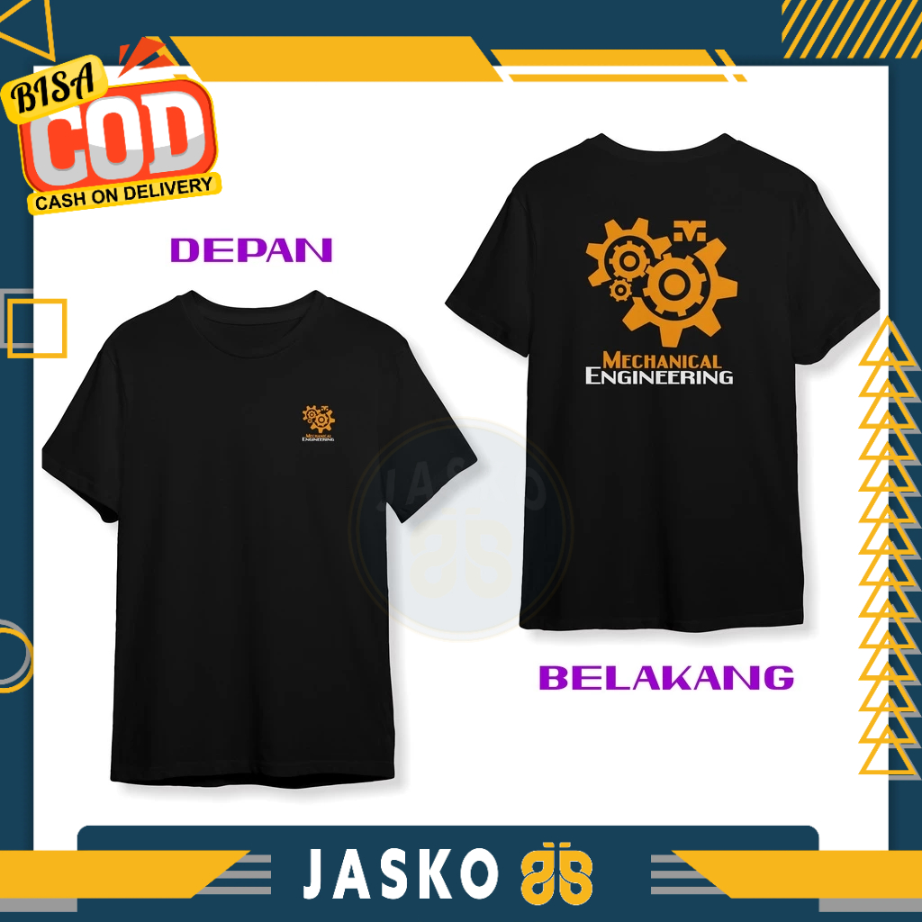 Baju Tshirt Mechanical Engineering Teknik Mesin DB Baju Distro