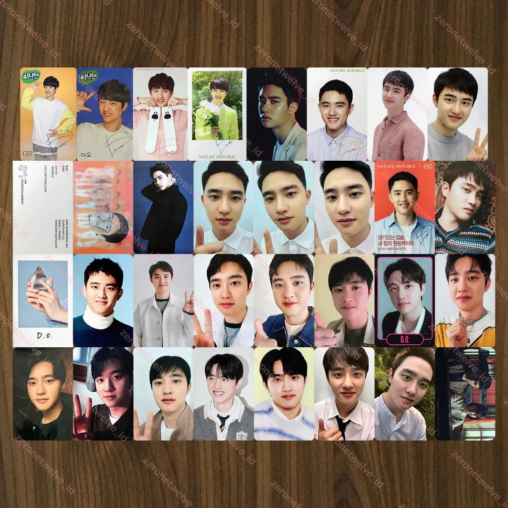 EXO D.O Kyungsoo Photocard PC sunny10 nature republic lightstick power up let's go elyxion smtown bu
