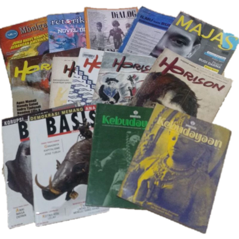 Majalah jurnal sastra kebudayaan sosial politik jurna horison basis retorika islam bayan prisma