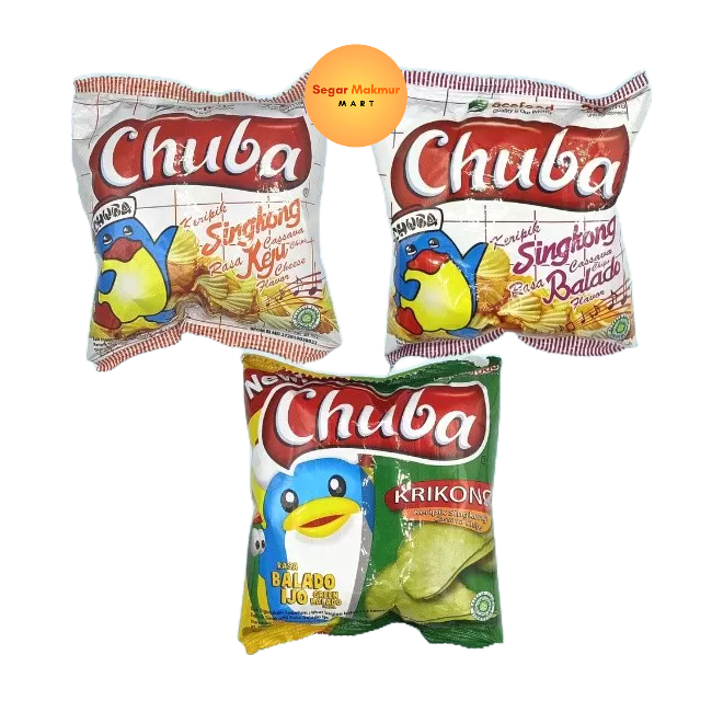 

(SMM) (20bungkus) Chuba Snack Keripik Singkong All Variasi