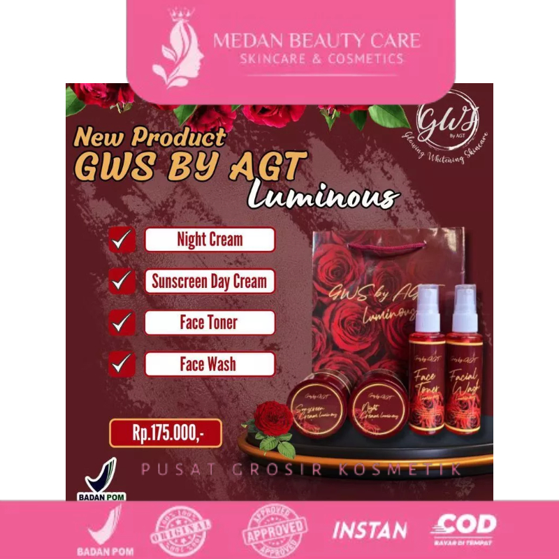 GWS By AGT Luminous Skin Care Bpom