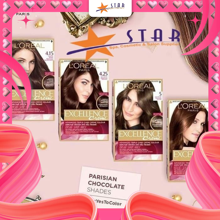 * STAR * Loreal / L'oreal Excellence Creme | Pewarna Rambut | Cat Rambut | Semir Rambut Loreal