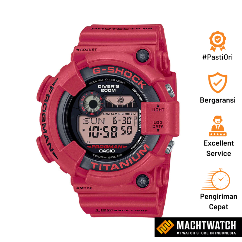 [PESTA HALILINTAR] Jam Tangan Pria Casio G-Shock Frogman GW-8230NT-4PR GW-8230NT GW8230NT 30th Anniv